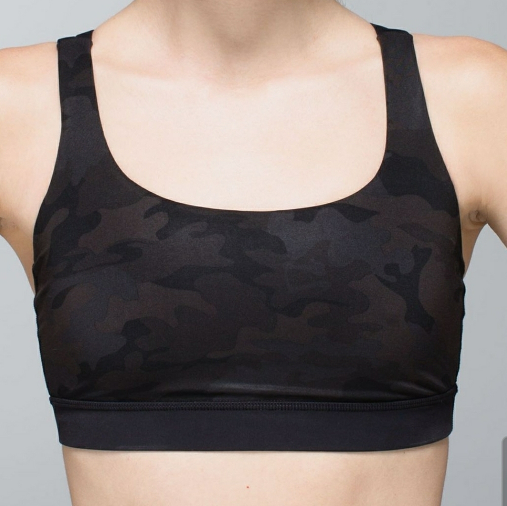 Lululemon camo energy bra